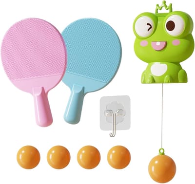 Tafeltennis Trainer - Pingpong Oefen - Vaardigheid Verbeteren - Geen Boor Nodig - 13.5x20 cm - A