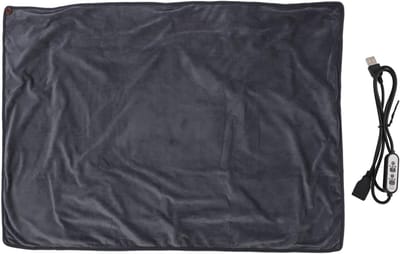 Elektrische Deken - Verwarmde Plaid - Warmte en Comfort - Verstelbare Temperatuur - 38x27x9 cm - Grijs