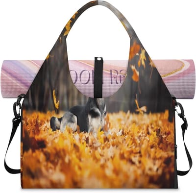 Sport Duffle Bag - Weekendtas Gymtas - Reizen en Sport - Met Schoenenvak - 45.4 x 23.5 x 26.5 cm