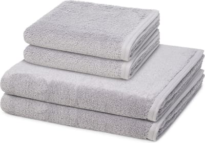 Vossen Sonstiges 2 X handdoek 2 X douchehanddoek - in set 4 pack Vegan Life