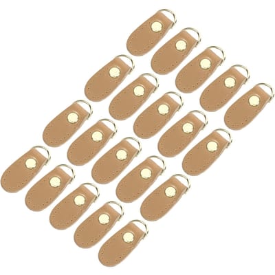 Leren D-ringen Multipurpose DIY Handtas Zijclip Gesp met Gouden Accessoires voor Portemonnee Maakbenodigdheden Beige Goud beige