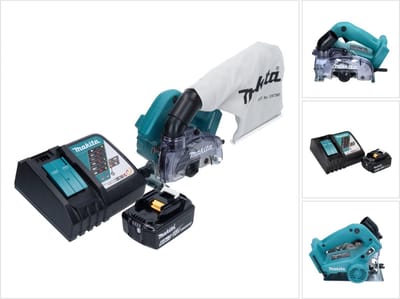 Makita DCC 500 RG1 accu diamantsnijder 18 V 125 mm borstelloos + 1x accu 6,0 Ah + oplader