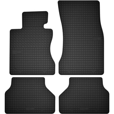 Wielganizator SolidTread - Auto Rubbermatten - BMW 5 E60 - 2003-2010 - Zwart - Set van 4