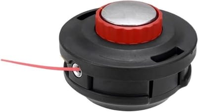 Nylon grastrimmerkop - Trimmer accessoire - Gazononderhoud - Nieuwe lagers - M10 - Zwart