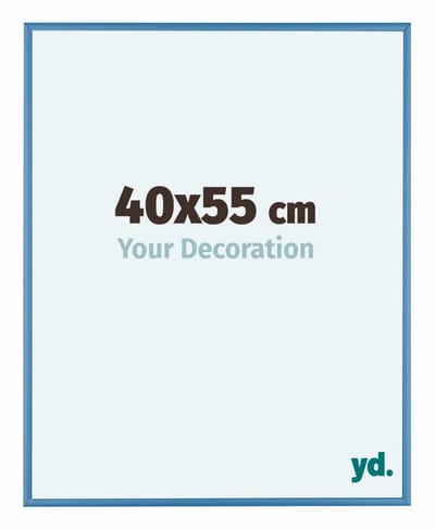 Your Decoration - Fotolijst 40x55 cm - Aluminium - Staal Blauw - Kent