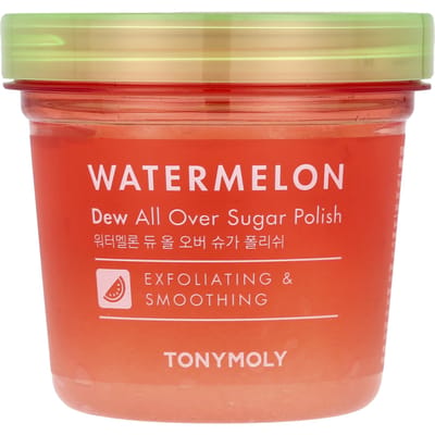 TonyMoly, Watermeloen, Dew All Over Suiker Scrub, 300 ml (300 ml) brown