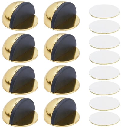 Cosensi - Dailygoods - Set van 8 Goudkleurige Deurstopper van Roestvrij Staal
