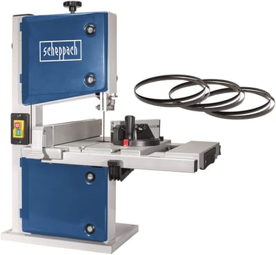 Scheppach Lintzaagmachine HBS30 - 350W - 1400mm - Zaagsnelheid: 900 m/min - incl. 3 bandzaagbladen