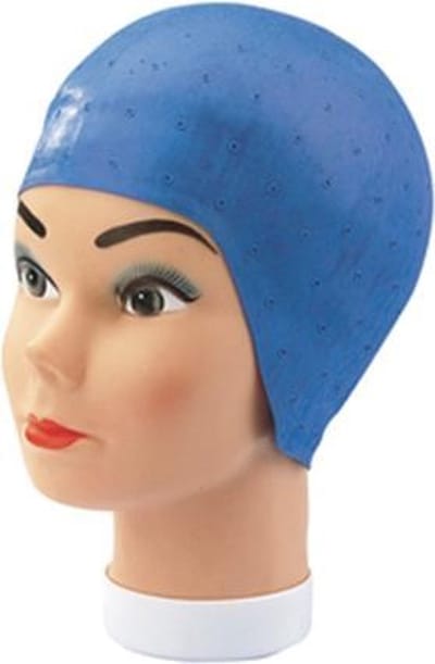 Sibel Blondeermuts Rubber Blauw