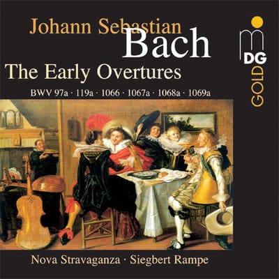 Nova Stravaganza, Siegbert Rampe - J.S. Bach: The Early Overtures BWV 97a - 119a - 1066 - 1067a - 1068a - 1069a (2 CD)