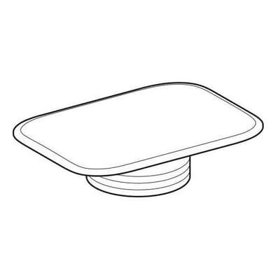 Geberit Afvoerdeksel voor bidet en handwasbak myDay, 595745000, 595745000