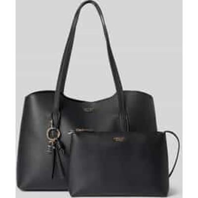 GUESS schoudertas Melody 2 In 1 Tote Black zwart