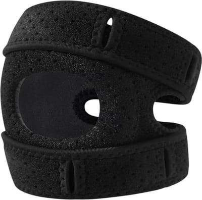 1 Stuk Verstelbare Elleboogbrace - Sport Elleboogband – Brace voor Tenniselleboog, Bursitis, Verstuikingen, Spierscheuren en Blessureherstel - Zwart