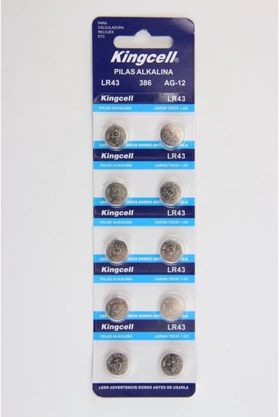 Knoopcel Batterijen - Kleine Batterijen - Apparaten Voeden - 12 Volt Vermogen - 10 Stuks - Zilver