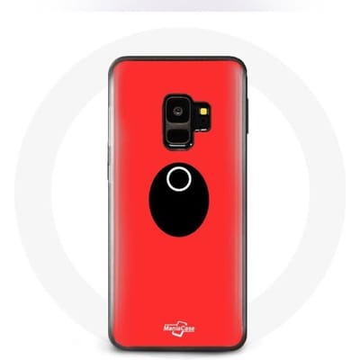 Coque pour Samsung S9 plus Squid Game masque cercle