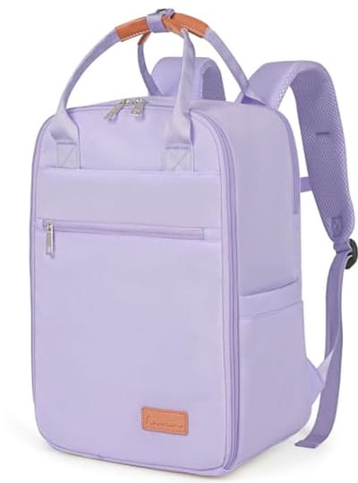Handbagage Rugzak - Reis Tassen - Vliegen Zonder Kosten - 180 Graden Opening - 40x20x25 cm - Lila