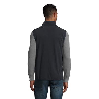 SOLS Uniseks Fleece Bodywarmer met rits voor volwassenen (Marine)