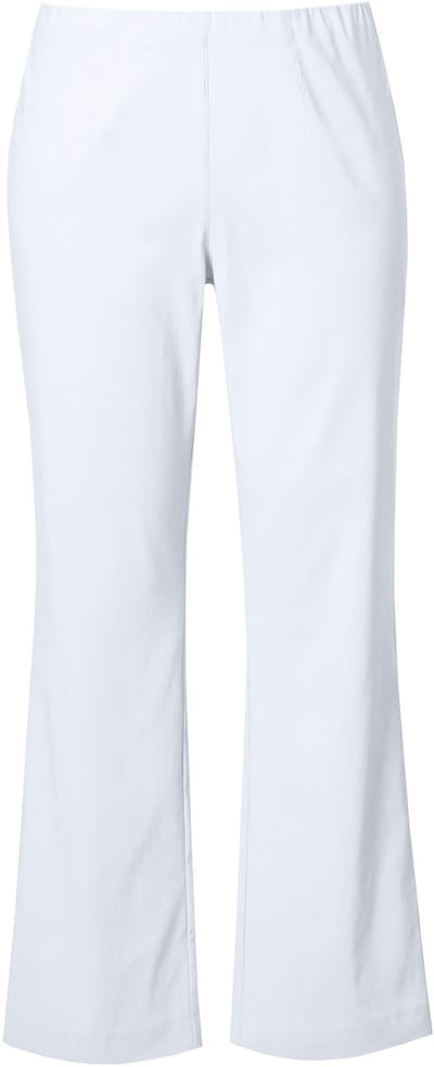 Ulla Popken - Dames - Bengalin broek - Sneeuwwit - Maat 21