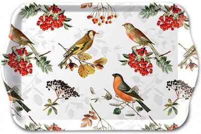 Ambiente Tray 13x21cm Autumn birds