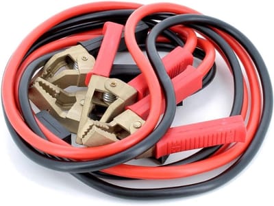 Startkabels - Accukabels - Auto Starten - Hoekklemmen - 35 mm² 3 meter - Zwart
