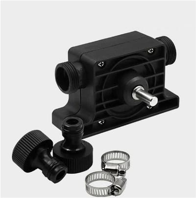 Boormachine Pomp - Zelfaanzuigende Pomp - Water Verplaatsen - Compact en Draagbaar - 64 x 106 mm - Zwart