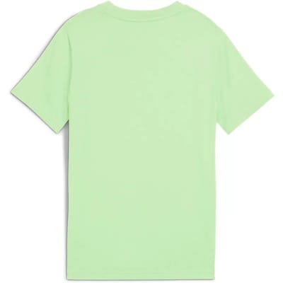 Puma Ess 2 Color Small No T-shirt Met Korte Mouwen Groen 9-10 Years Kinderen