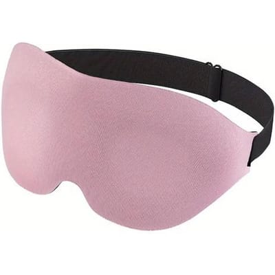 Oogmasker voor het slapen 3D-voorgevormde cup Blinddoek Concaaf gegoten nachtslaapmasker Blokkeer licht met dames en heren