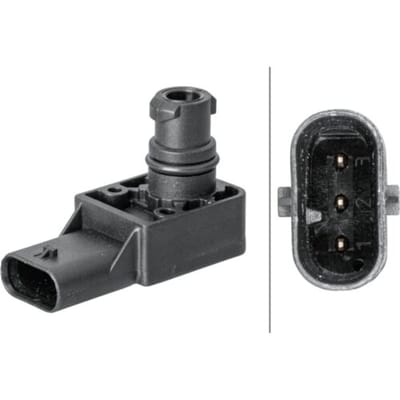 Sensor, inlaatspruitstukdruk HELLA 6PP 358 152-111