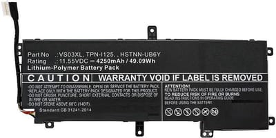 CoreParts MBXHP-BA0228 laptop reserve-onderdeel Batterij/Accu