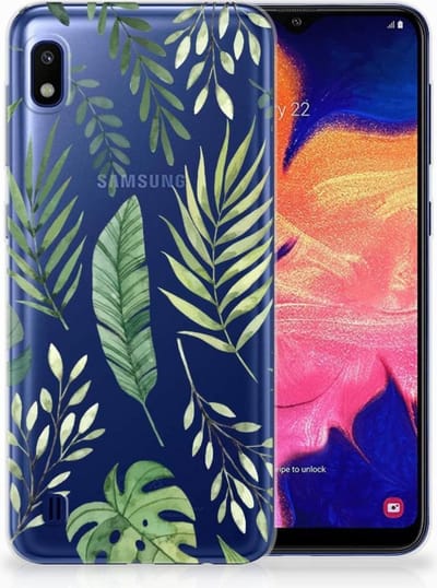 Samsung Galaxy A10 TPU Case Leaves
