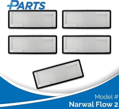 Narwal Flow 2 Filters (5 Stuks, Plus.Parts® alternatief voor CP-PJ-A00088-00-00)