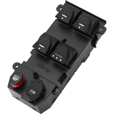 Interrupteur de lève-vitre principal 35750 SNV H52 Interrupteur de commande de fenêtre avant gauche pour Civic 2006‑2011 black