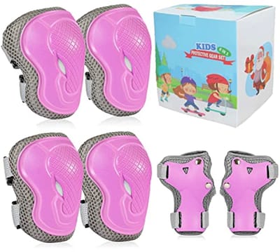 Beschermset voor Kinderen - Knie- en Elleboogbeschermers voor Skaten, Fietsen en Buitensporten