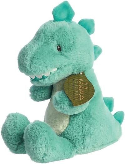 Grote Milieuvriendelijke Draak Knuffel Pluche Dier 32 cm Groen Eco Speelgoed
