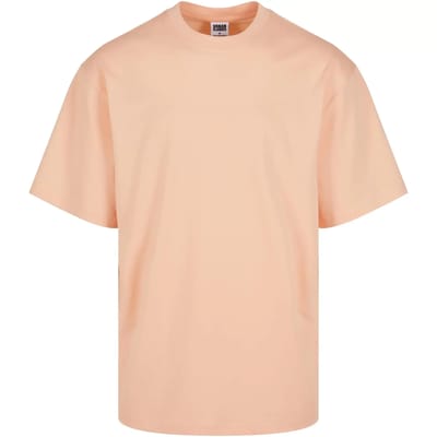 Urban Classics - Tall 2pack Heren Tshirt - M - Roze/Wit