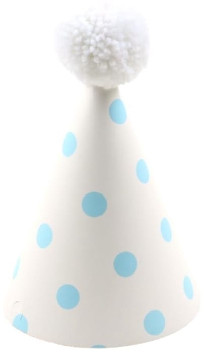 Dailygoods- Verjaardagshoed 5 Stuks - Feesthoedjes - Feestbenodigdheden - Festivaldecoratie - Papier - Duurzaam - Feesthoed