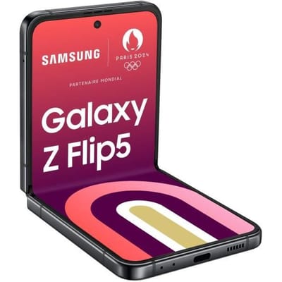 Samsung Galaxy Z Flip5 5G 8GB RAM/256GB Smartphone eSIM+SIM 8+256GB zwart