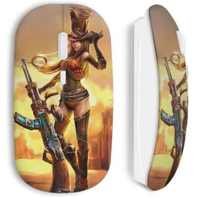 Souris sans fil league of legends caitlyn
