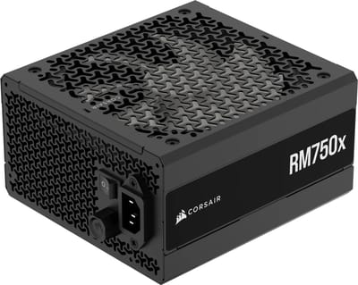 Corsair RM750x - Interne Voeding - 750 Watt - Modulair - ATX 3.1 - PCIe 5.1 - Cybenetics Gold efficiëntie - Zero RPM Modus - Zwart