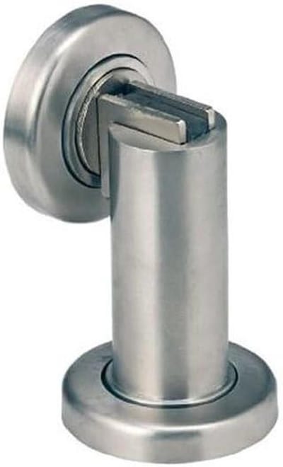 Deurvastzetter Magnetisch - Deurstopper Luxe - Ventilatie Binnen - Blinde Montage - 75 Mm Lengte - Rvs