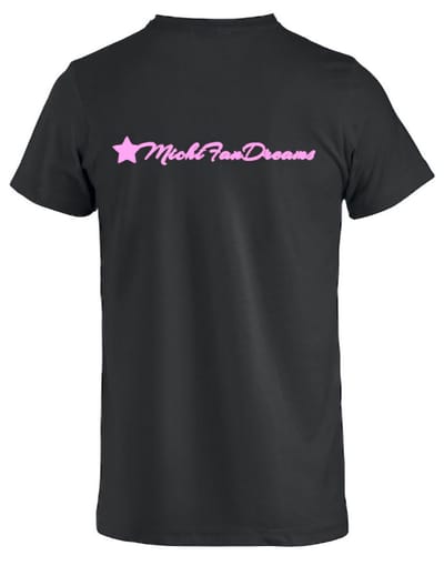 MichiFandreams T-shirt zwart