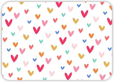 Valentijnskaart | Hartjes wenskaart | Valentijnskaarten | Harten | Hart | Hartje | Valentijn | Liefde | Wenskaart | Ansichtkaart | A6 | Duurzaam