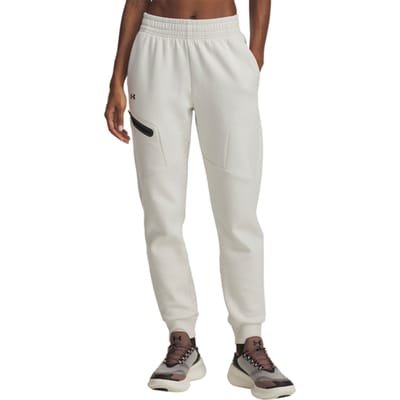 Under Armour Unstoppable Fleece Broek Dames Wit K110