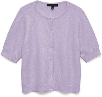 VERO MODA - VMDOFFY 2/4 O-NECK BUTTON CARDIGAN NOOS - Dames - Cardigans