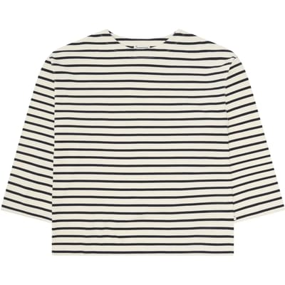 Dames-T-shirt met lange mouwen KnowledgeCotton Apparel