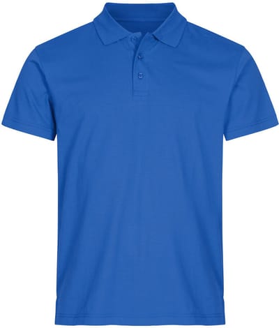 Clique Single Jersey Polo 028280 - Kobalt - 4XL