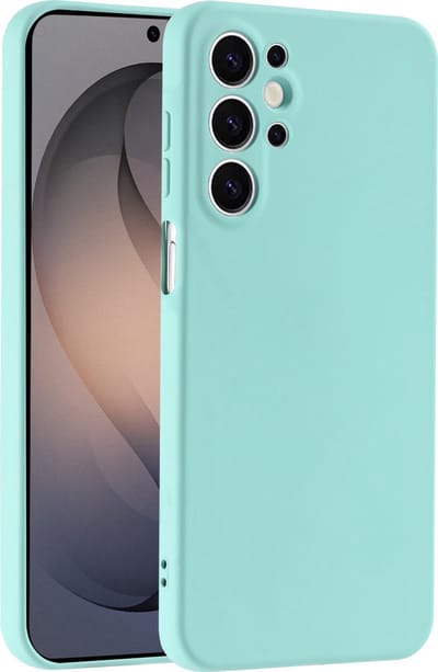 Hoesje geschikt voor Samsung Galaxy S26 Ultra hoesje zacht siliconen- Arara backcover - Mint Groen