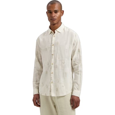 Dstrezzed Ds-thomas Shirt Offwhite Size: M | Casual Shirts Outlet | Heren | Ecru