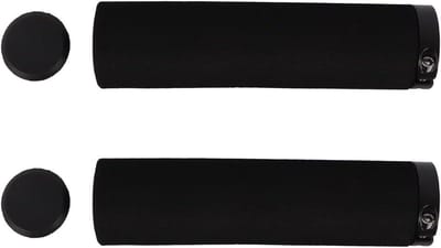 Stuurgrepen Fiets - Handvatten MTB - Comfortabel Fietsen - Schokabsorberend Schuim - 13 cm Lengte - Zwart