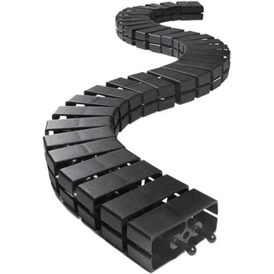 BACHMANN kabelslang Cube zwart RAL 9005
